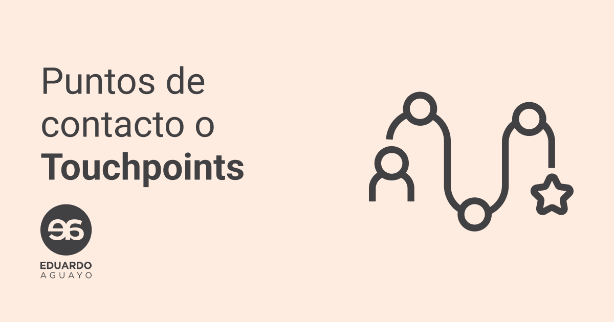 ¿Qué es un punto de contacto o touchpoint? - customer experience service design 